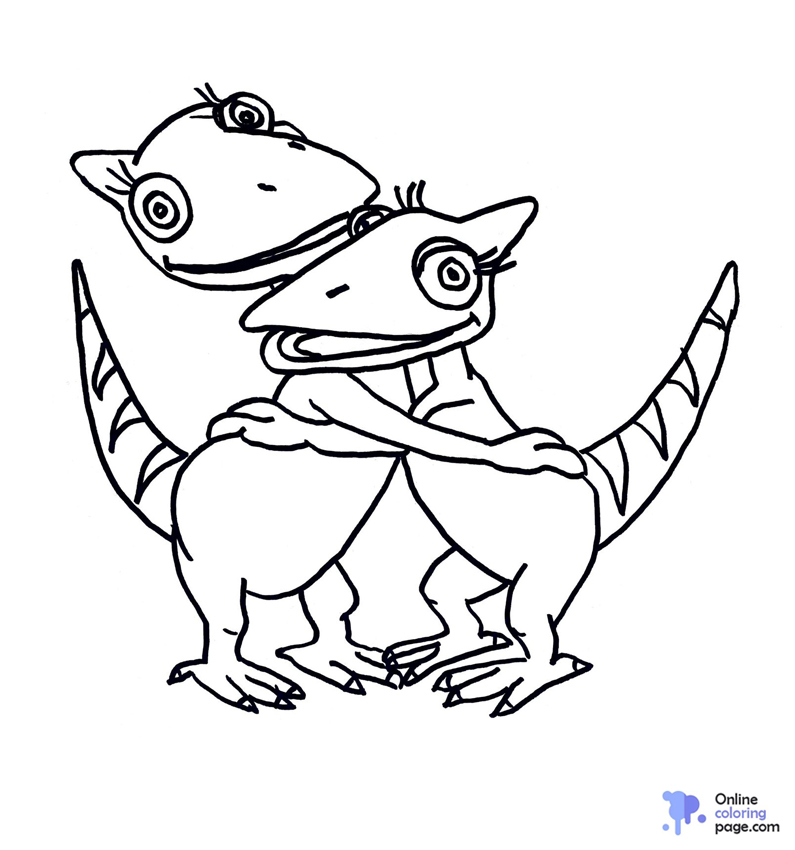 Dinosaur Train Coloring Pages 4 – Dinosaur Train Coloring Pages